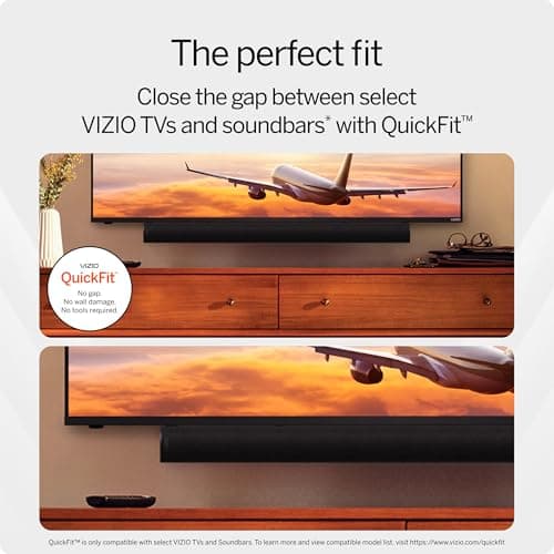 VIZIO All-in-One Soundbar SE w/Dolby Atmos & DTS:X, Bluetooth Speaker, QuickFit™ Compatible – SV210Y-08 (New, 2024 Model)