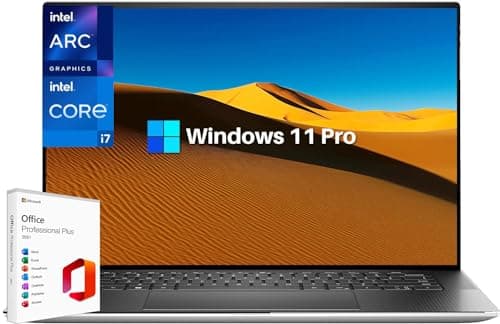 Dell 2024 XPS 15 9530 15.6" FHD+ Business Laptop, Microsoft Office Lifetime License, Intel 10-Core i7-13620H,64GB DDR5, 2TB SSD, Intel Arc A370M, WiFi 6, Backlit KB, Win 11 Pro