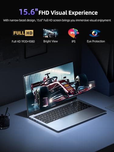 ACEMAGIC 2025 Laptop, Laptop Computer with Intel Quad-Core Processor(Up to 3.4GHz), 16GB DDR4 512GB SSD, Windows 11 Laptop, 15.6" IPS 1080P, Metal Shell, USB3.2, Long Battery Life