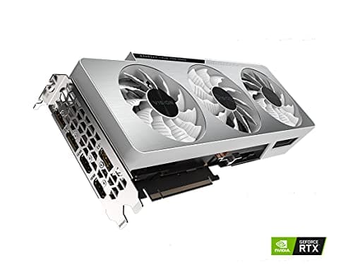 GIGABYTE GeForce RTX 3080 Ti Vision OC 12G Graphics Card, 3X WINDFORCE Fans, 12GB 384-bit GDDR6X, GV-N308TVISION OC-12GD Video Card