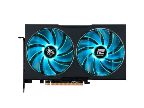 PowerColor Hellhound AMD Radeon RX 7600 Gaming Graphics Card