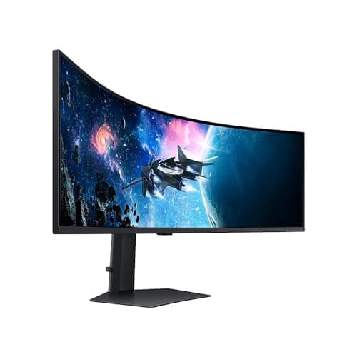 Samsung 49" Odyssey G9 G95C DQHD 240Hz DisplayHDR 1000 Curved Gaming Monitor Bundle with Tech Smart USA Elite Suite 18 Standard Editing Software Bundle + 1 Year CPS Enhanced Protection Pack