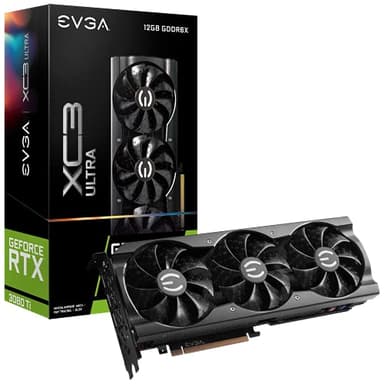 EVGA GeForce RTX 3080 Ti XC3 Ultra Gaming, 12G-P5-3955-KR, 12GB GDDR6X, iCX3 Cooling, ARGB LED, Metal Backplate (Renewed)