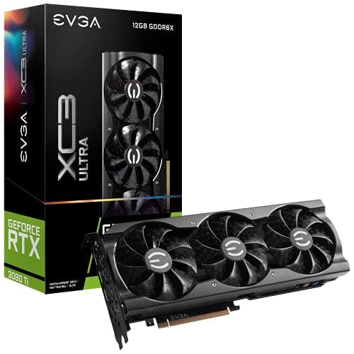 EVGA GeForce RTX 3080 Ti XC3 Ultra Gaming, 12G-P5-3955-KR, 12GB GDDR6X, iCX3 Cooling, ARGB LED, Metal Backplate (Renewed)