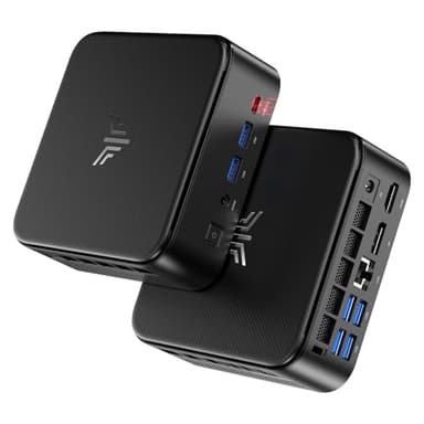 KAMRUI Mini Gaming PC, E3B 16GB RAM 512GB SSD Mini PC AMD Ryzen 5 7430U Micro Desktop Computers (Max 4.3GHz,6C/12T, Beat 5650U), Small Computer Support WiFi 6, BT5.2, Triple Display for Office Home