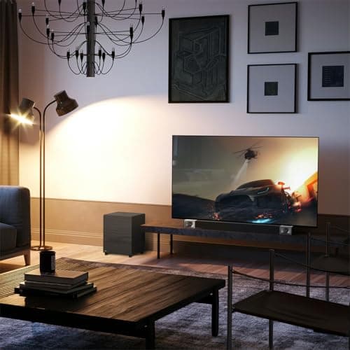 Klipsch Cinema 400 Sound Bar + 8Inch Wireless Subwoofer with HDMIARC,Black