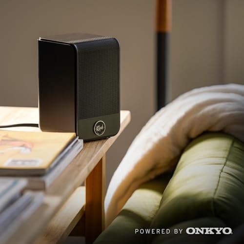 Klipsch Flexus Sound System: CORE 100 2.1 Channel Sound Bar, 10" SUB 100 Subwoofer and SURR 100 Surround Sound Speakers, Powered by Onkyo with Bluetooth, Dolby Atmos and Custom Tuned Bass - Black