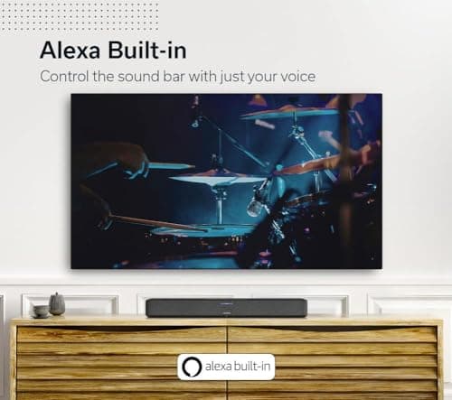 Denon Home 250 Wireless Speaker & Sound Bar 550 with Dolby Atmos - Compact Multi-Room Audio System