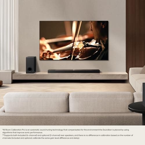 LG S95TR 9.1.5-Channel OLED evo TV Matching Home Theater Soundbar with Rear Surround Speakers and Wireless Subwoofer, Wow Orchestra, Dolby Atmos, WOWCAST Built-in (2024 Model)