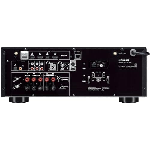 Yamaha YHT-5960U 5.1-Channel Home Theater System for TV Surround Sound System with 8" 100W Powered Subwoofer and 8K HDMI and MusicCast Bundle with Accessories