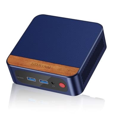 Mini PC, 13th Twin Lake N150 Linux Mini Computers (up to 3.6GHz) 16GB DDR4 512GB SSD Ubuntu Small Desktop Computer 4K Dual Display/WiFi 6/USB3.2/BT5.2/Gigabit Ethernet for Home, Office,Business
