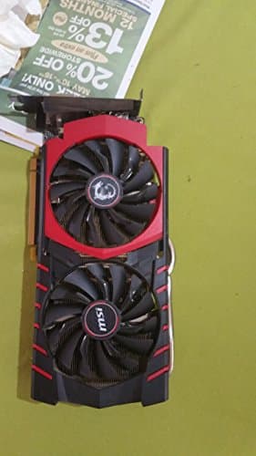 MSI GAMING GeForce GTX 970 4GB OC DirectX 12 VR READY (GTX 970 GAMING 4G)