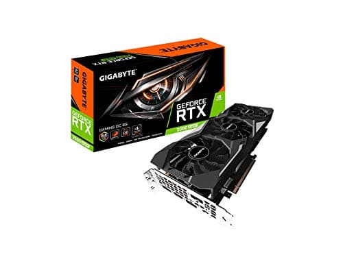 GIGABYTE GeForce RTX 2080 Super Windforce OC 8G Graphics Card, 3X Windforce Fans, 8GB 256-Bit GDDR6, Gv-N208SWF3OC-8GD Video Card