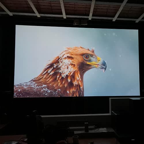 Smarter Surfaces White Projector Screen Paint Pro 48ft² + White Primer | Interactive 4K HD Projections Compatible with Epson, BenQ, Optoma Projectors and more | Projectable Wall Paint (Gain Value 1.0)