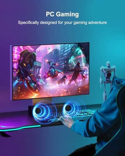 ULTIMEA 2.1ch Mini Sound Bar for TV, Built-in Subwoofer, APP Control, Peak Power 120W, All-in-one PC Sound bar for Game, Bluetooth 5.3 TV Sound Bar Speakers, Opt/AUX/Wall Mount, Solo B30 Pro