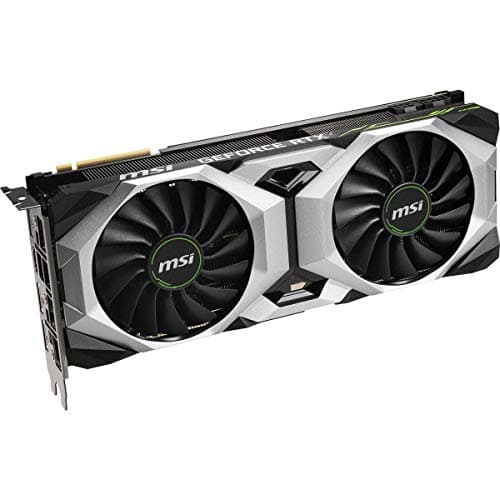 MSI Gaming GeForce RTX 2080 Super 8GB GDRR6 256-Bit HDMI/DP Nvlink Torx Fan Turing Architecture Overclocked Graphics Card (RTX 2080 Super Ventus XS OC)