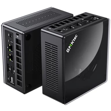 GMKtec Gaming Mini PC K8 Plus AMD Ryzen 7 8845HS(8C/16T, up to 5.1GHz) 64GB DDR5 RAM 1TB SSD, Desktop Computer Dual NIC 2.5G, HDMI 2.1, USB4