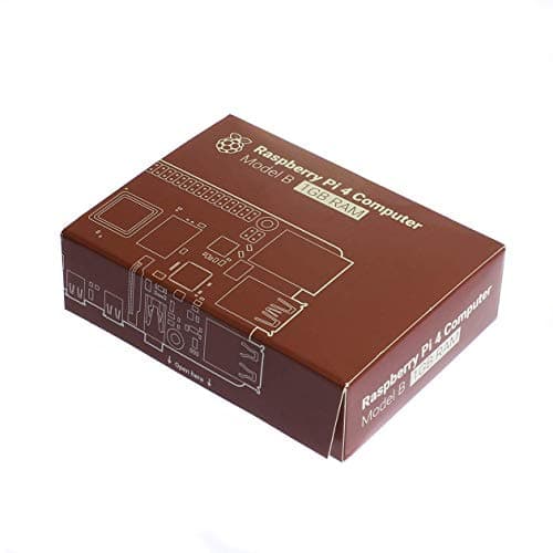Raspberry Pi 4 Model B 2019 Quad Core 64 Bit WiFi Bluetooth (1GB)