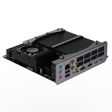 MINISFORUM BD790I X3D Mini ITX Motherboard, Integrated AMD Ryzen 9 7945HX3D, up to 5.4 GHz, 16C/32T, 144MB Cache,PCIe 5.0 x16 Slot,2 x PCIe 5.0 M.2 Slots, DDR5, HDMI/DP/USB-C, WiFi 6E/BT 5.3