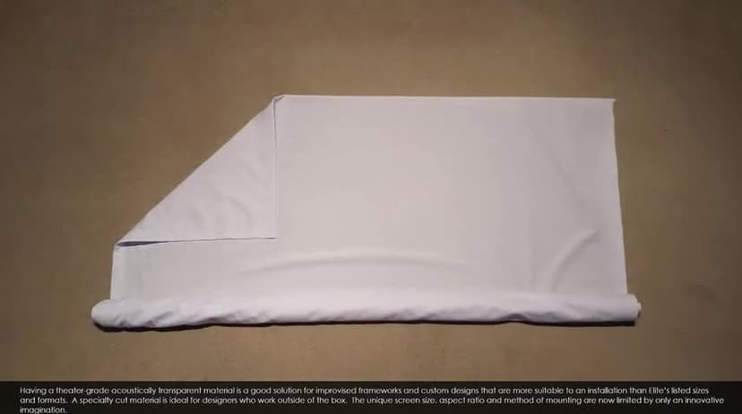 Elite Screens Designer Cut, 135-inch 16:9, Blackout DIY High Contrast Grey Projector Screen Material, ZRM-135H-CINEGREY