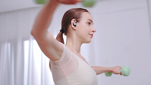 Wireless Earbuds, 2025 New Bluetooth 5.4 Headphones Sport Earphones with 68Hrs Playtime LED Display ENC Noise Cancelling Mic, IPX7 Waterproof Over Ear Ear Buds with Hook for Sports/Running
