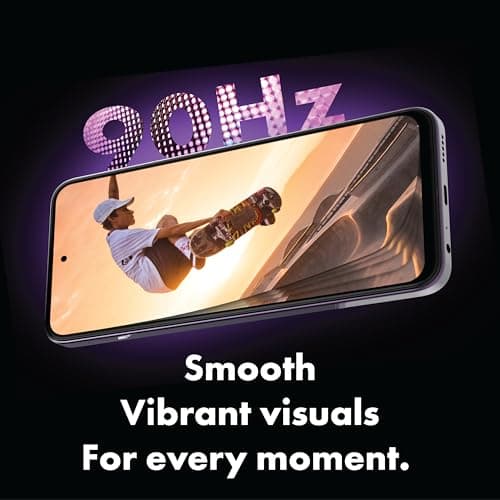 NUU N30 Cell Phone Unlocked for T-Mobile, Mint, Metro, Qlink, Tello 6GB/128GB, Teen Phone, Dual SIM 4G, Octa-Core 6.7" 90Hz HD+, Any Parental APP, Unlocked Android Phones, Purple, 1 Year US Warranty