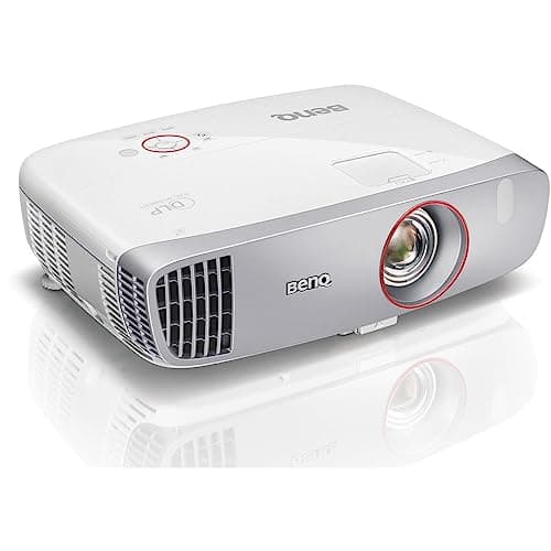 BenQ HT2150ST 1080P Short Throw Projector | 2200 Lumens | 96% Rec.709 for Accurate Colors | Low Input Lag Ideal for Gaming | Stream Netflix & Prime Video,White