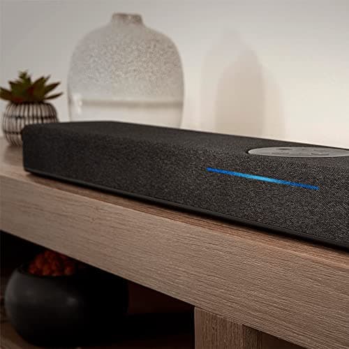 Polk Audio React Sound Bar, Dolby & DTS Virtual Surround Sound, Next Gen Alexa Voice Engine with Calling & Messaging Built-in, Expandable to 5.1 with Matching React Subwoofer & SR2 Surround Speakers