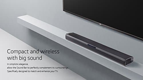 LG - Wireless Sound Bar LG 221515 160W Bluetooth Black