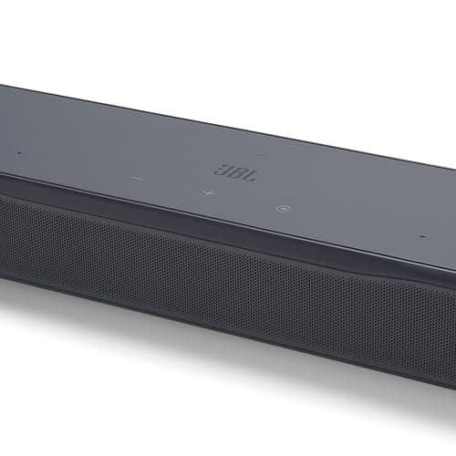 JBL Bar 500MK2-5.1 Channel soundbar System with Dolby Atmos®, MultiBeam™ 3.0 & PureVoice 2.0, 750W with 10" Sub, Easy Sound Calibration, and Works with Voice Assistant-Enabled Speakers (Black)