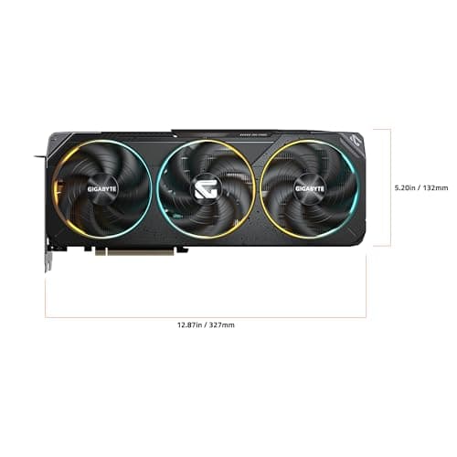 GIGABYTE GeForce RTX 5070 Gaming OC 12G Graphics Card, 12GB 192-bit GDDR7, PCIe 5.0, WINDFORCE Cooling System, GV-N5070GAMING OC-12GD Video Card