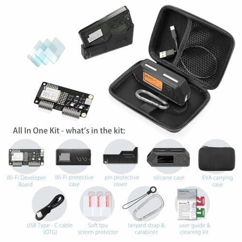 Wi-Fi Devboard for Flipper Zero, 5 in 1 Wi-Fi Devboard and Accessories Set for Flipper Zero Device