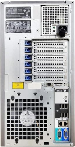 Dell PowerEdge T320 Tower Server with Intel Xeon E5-2470 v2 CPU, 32GB RAM, 4TB SSDs, 8TB HDDs, RAID, Windows Server 2019 (Renewed)