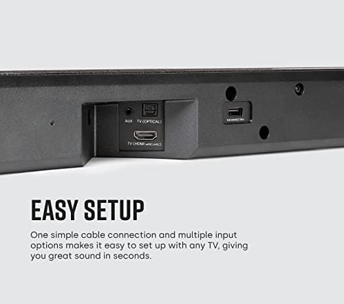 Polk Audio Signa S4 Sound Bar with Wireless Subwoofer - Dolby Atmos 3D Audio, Exclusive VoiceAdjust & BassAdjust Technology, HDMI eARC, Works with 8K, 4K & HD TVs, Bluetooth, Wireless Streaming