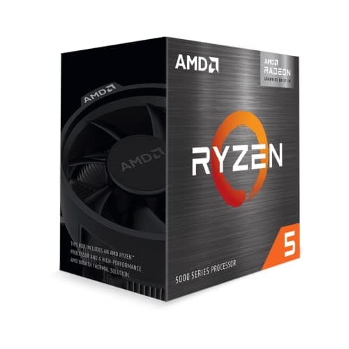 AMD Ryzen™ 5 5600G 6-Core 12-Thread Desktop Processor with Radeon™ Graphics