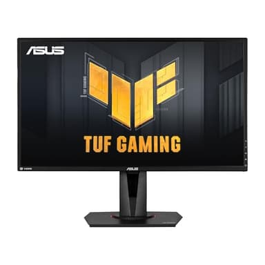 ASUS TUF Gaming 27" 2K HDR Gaming Monitor (VG27AQ) - QHD (2560 x 1440), 165Hz (Supports 144Hz), 1ms, Extreme Low Motion Blur, Speaker, G-SYNC Compatible, VESA Mountable, DisplayPort, HDMI ,Black