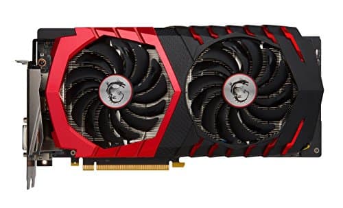 MSI GAMING GeForce GTX 1060 6GB GDRR5 192-bit HDCP Support DirectX 12 Dual TORX 2.0 Fan VR Ready Graphics Card (GTX 1060 GAMING X 6G)