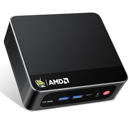 Beelink Mini PC AMD Ryzen 7 5825U Up to 4.5GHz 8C/16T, SER5 32GB RAM 500GB SSD Graphics 8core 2000 MHz, M2 SSD NVME 2280 Mini Computer 2.5GLAN/ WiFi 6/BT5.2/HDM/DP/USB3.2,Home/Office