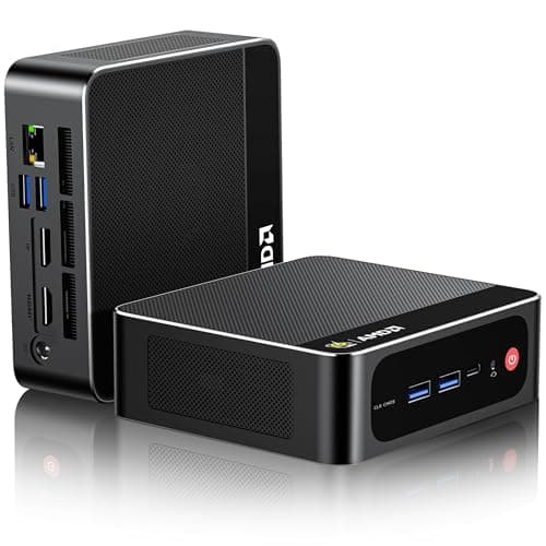Beelink Mini PC AMD Ryzen 7 5825U Up to 4.5GHz 8C/16T, SER5 PRO Mini Computer with 32GB DDR4 RAM 1TB M.2 SSD, Support 2.5GLAN/4K Triple Screen Display(HDMI+DP+Type-C)/WiFi6/BT5.2/Home/Office