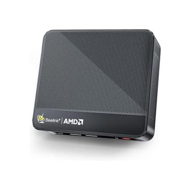 Beelink SER5 Pro Mini PC, AMD Ryzen 7 5825U(7nm, 8C/16T) up to 4.5GHz, Mini Computer 16GB DDR4 RAM 500GB NVME SSD, Micro PC 4K@60Hz Triple Display, Mini Gaming Computer WiFi6/BT5.2/HTPC