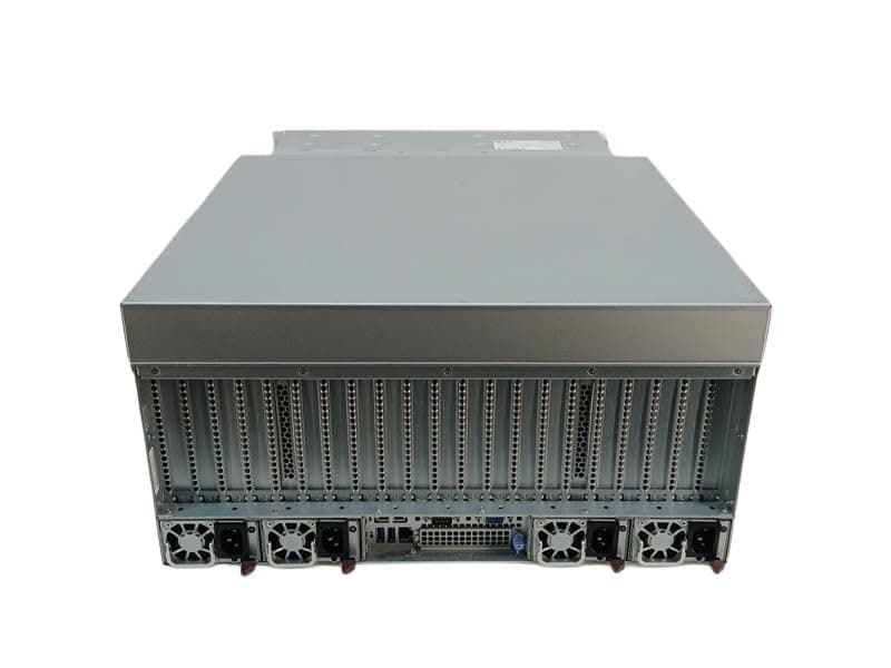 Supermicro Deep Machine Learning 5U 2X EPYC 32-Core, 128GB DDR4 RAM, 4X 15.36TB SSD, NVMe 2X 10GbE BYO 8X GPU (Renewed)