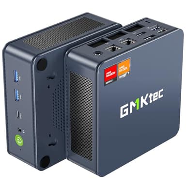 GMKtec Mini PC Gaming, K6 AMD Ryzen 7 7840HS Dual NIC LAN 2.5Gbps Desktop Computer, 32GB DDR5 (16GB*2) 1TB PCIe4.0 SSD, USB4.0, HDMI, DP, USB-C, WiFi 6E, BT 5.2