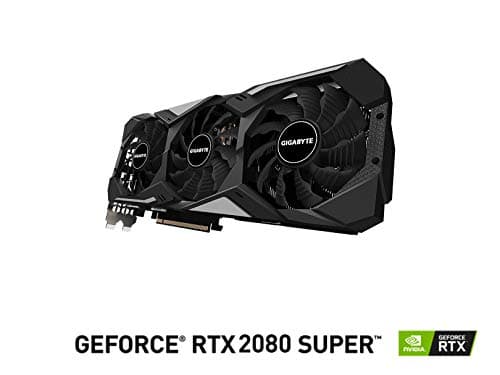 GIGABYTE GeForce RTX 2080 Super Windforce OC 8G Graphics Card, 3X Windforce Fans, 8GB 256-Bit GDDR6, Gv-N208SWF3OC-8GD Video Card