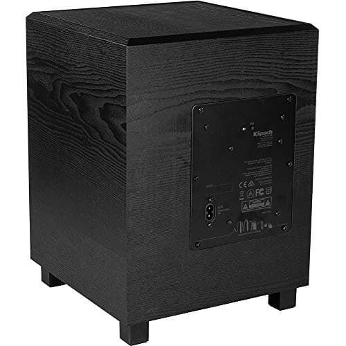 Klipsch Cinema 600 Sound Bar Sound Wall Mount Speakers, Black Surround 3 Surround Speaker, Black