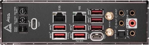 MSI MEG X670E GODLIKE Gaming Motherboard (AMD Ryzen 9000/8000/7000 Series Processors, AM5, DDR5, PCIe 5.0, SATA 6Gb/s, M.2, USB 3.2 Gen 2, Wi-Fi 6E, HDMI/DP, 10Gbps Dual LAN, SLI, EATX)
