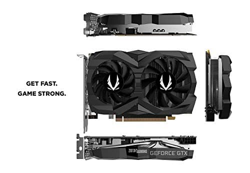 ZOTAC Gaming GeForce GTX 1660 Ti 6GB GDDR6 192-Bit Gaming Graphics Card Super Compact - ZT-T16610F-10L