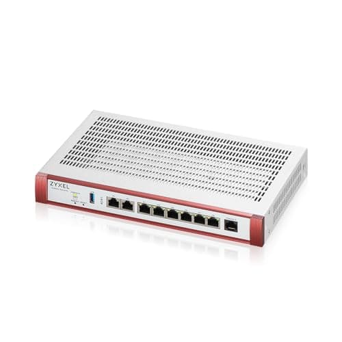 Zyxel High Speed Cyber Security Firewall | 2x Multi-Gig 2.5G | VPN | Business Class Recommended up to 100 Users | Nebula Cloud Option | Hardware Only [USGFLEX200H]