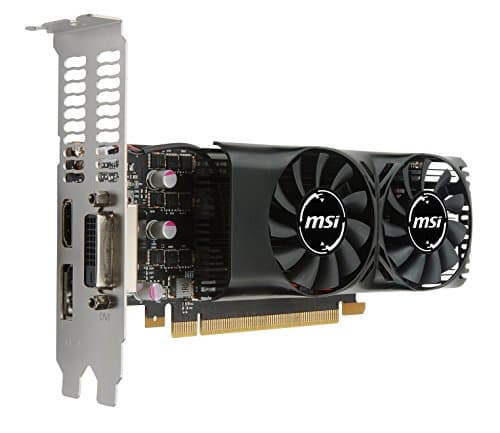 MSI Low Profile Compatible Graphics Cards GeForce GTX 1050 Ti 4GT LP