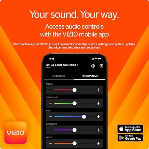 VIZIO All-in-One Soundbar SE w/Dolby Atmos & DTS:X, Bluetooth Speaker, QuickFit™ Compatible – SV210Y-08 (New, 2024 Model)