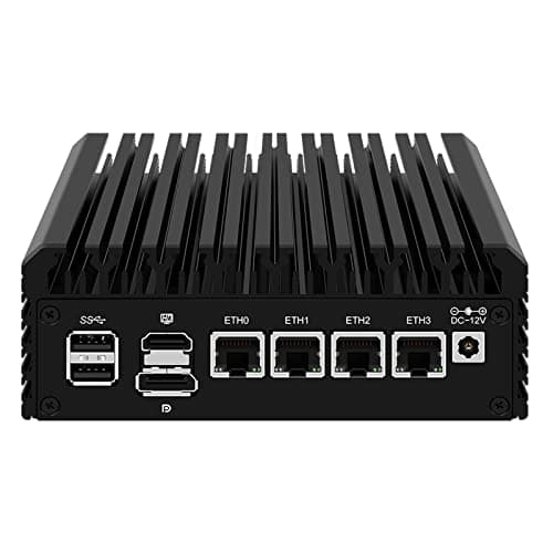 2.5GbE Linux Firewall Micro Appliance Celeron N5105 4xIntel I226 Nic Firewall Router PC Barebone No Ram No SSD AES-NI